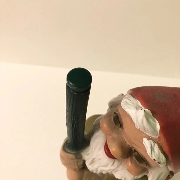 Vintage Zeho Garden Gnome Elf with Lamp  Post Germany 13 Inch Tall Plastic - Picture 11 of 16